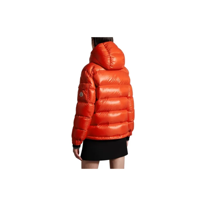 Moncler Mel Series Down Jackets Women's Orange-3