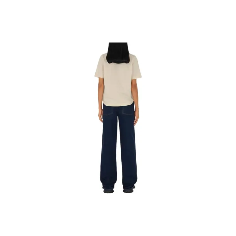 Burberry Ekd Printed Crewneck T Shirt-4
