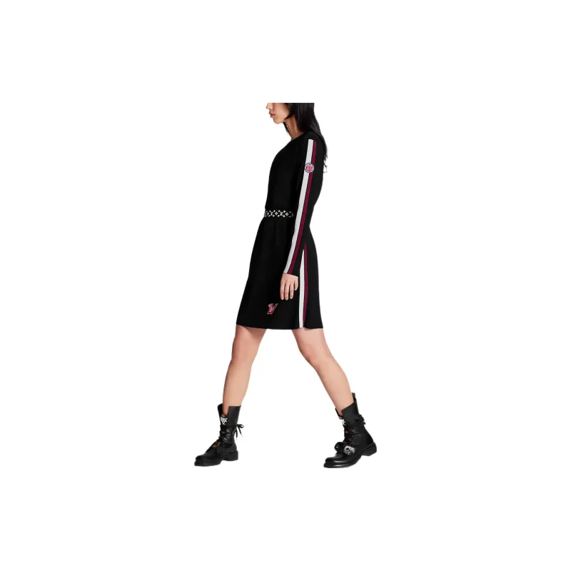 LOUIS VUITTON 10176 Dress Women's Black-2