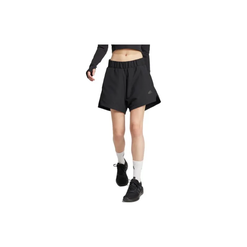 Adidas Women's Z.N.E. Woven Shorts Black-1