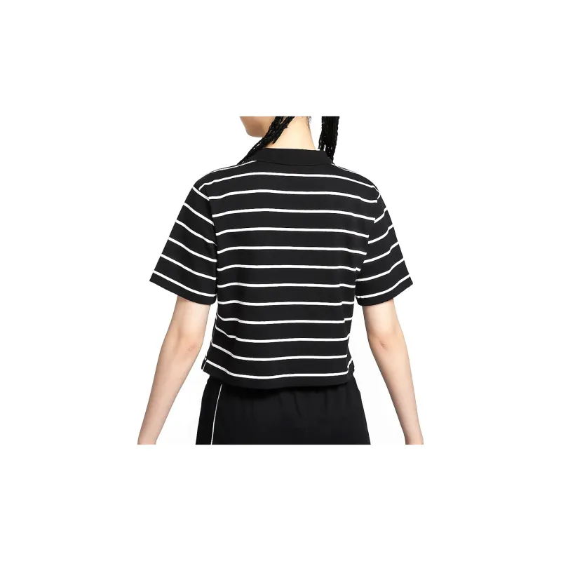 Nike Sportswear Polo Shirt Women's Black-5