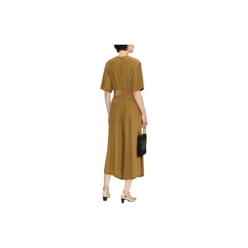 Fabiana Filippi Belted Cropped Jumpsuit-2