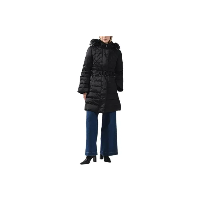 GUESS Jackets & Coats Women's Black-6