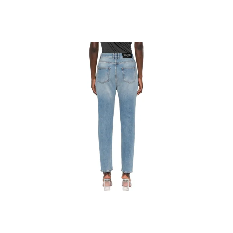 BALMAIN Jeans Women's Light Blue-2
