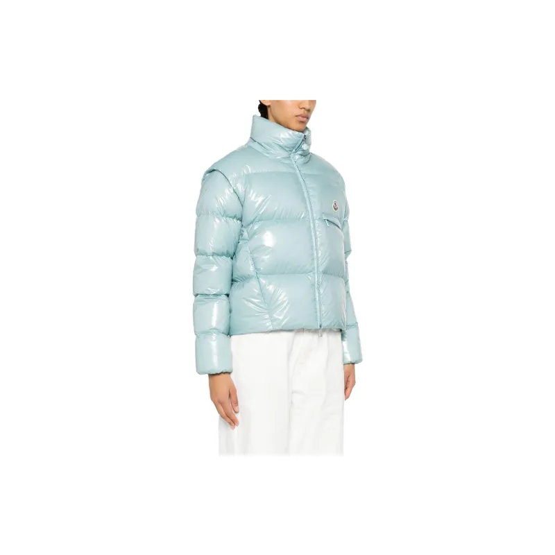 Moncler SS24 Down Jacket Women's Light Blue-3