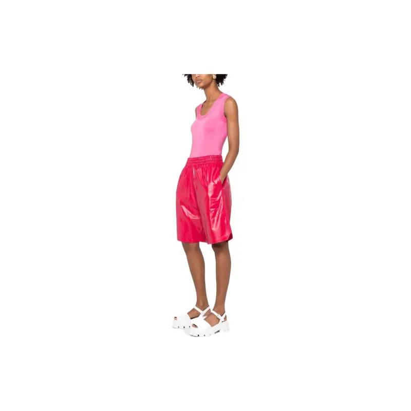Bottega Veneta SS22 Casual Shorts Women's Red-2