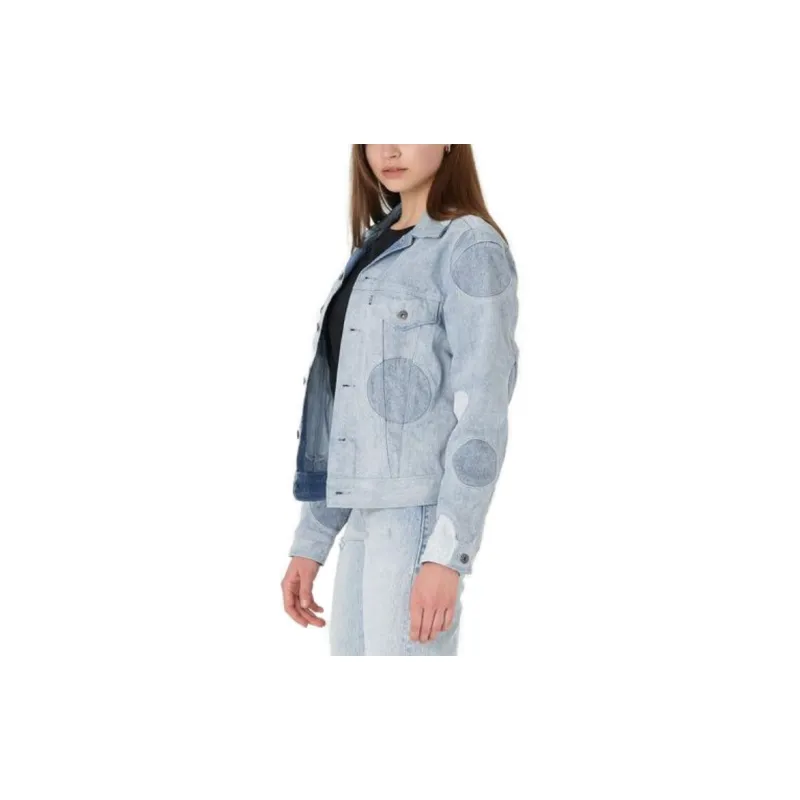 Levis Denim Jackets Women's Light Indigo-7