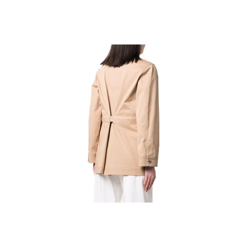 Ferragamo Pocket detail Belted Jacket-2