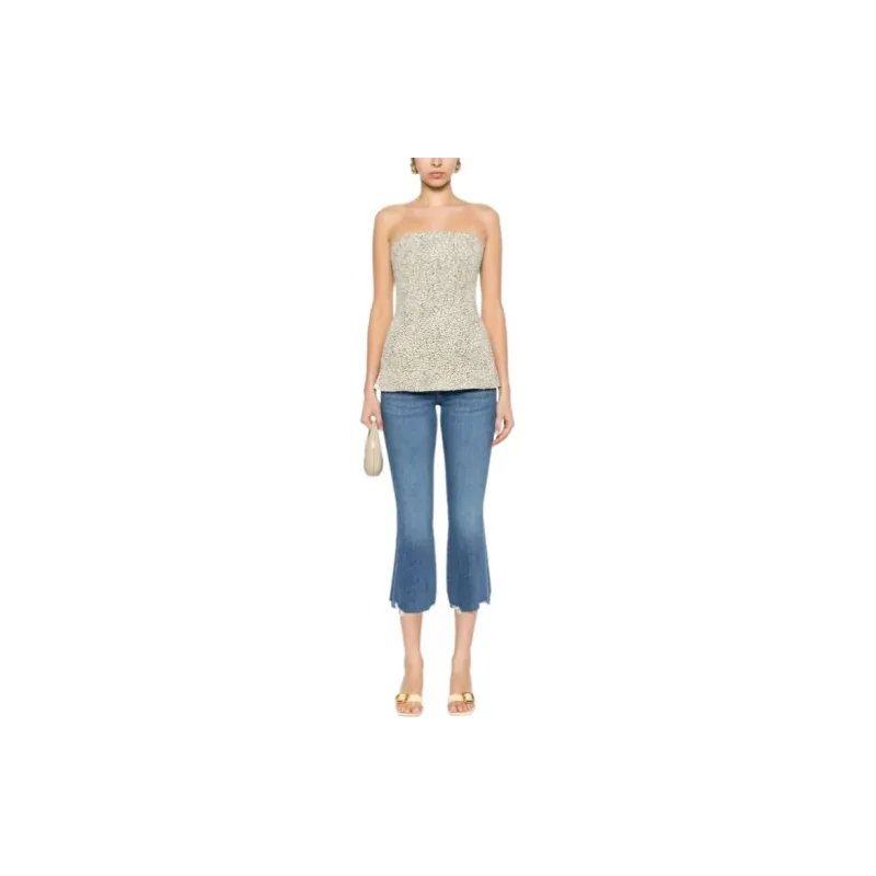 FRAME Le Crop Mini Boot Mid Rise Jeans-1
