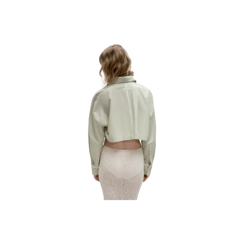 ZARA Shirts Women's Light Green-3