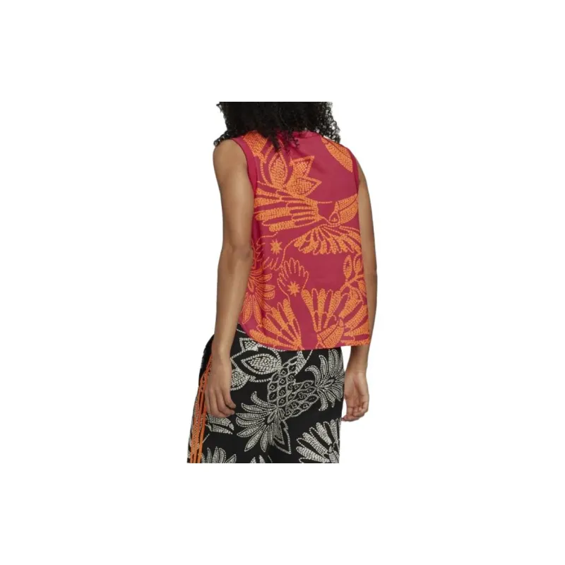Adidas FARM Rio Tank Tops Women's Red-4