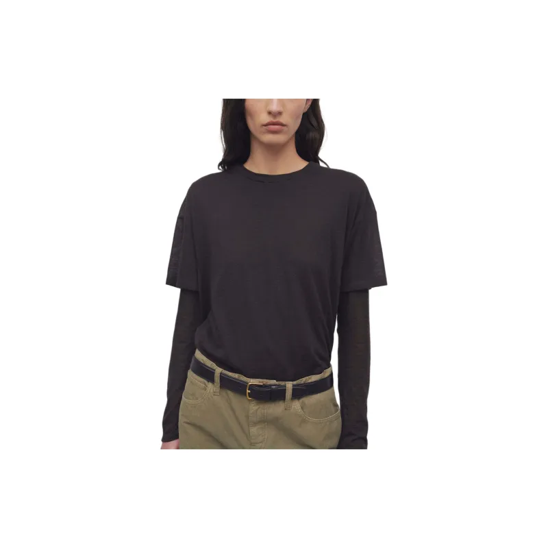 THE ROW SS24 Cashmere Sweater Women's Dark Brown-5