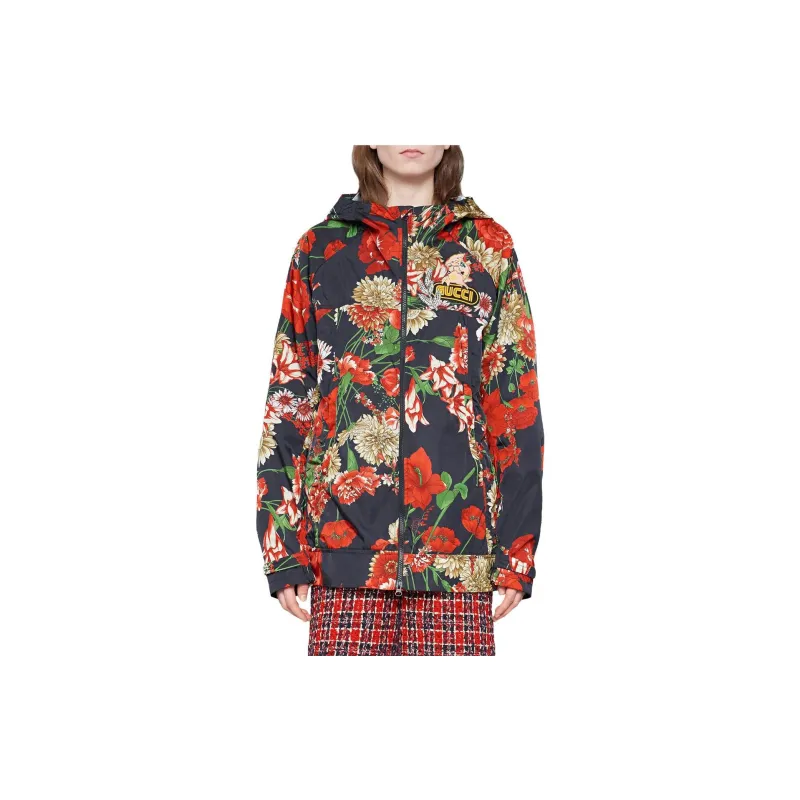 GUCCI Jackets Women's Red-1