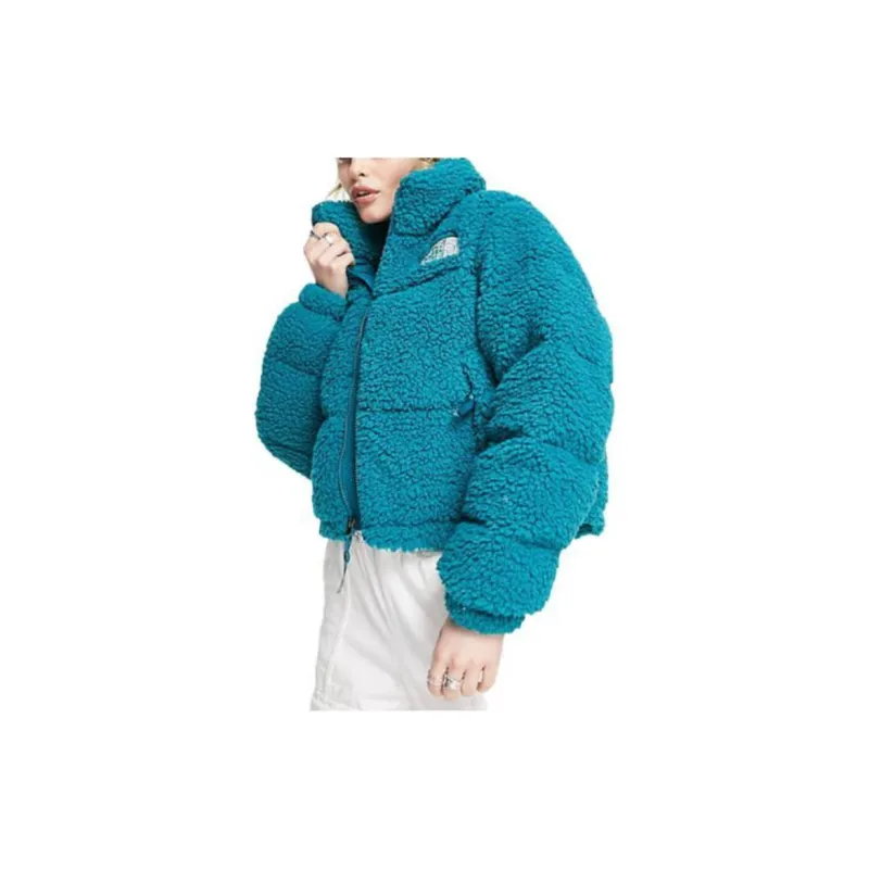 THE NORTH FACE Velvet Jackets Women's Blue-3