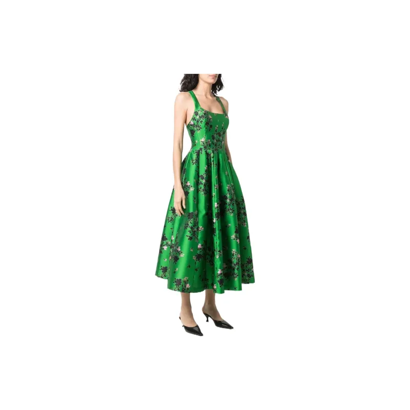 PHILOSOPHY DI LORENZO SERAFINI SS22 Sleeveless Dress Women's Green-3