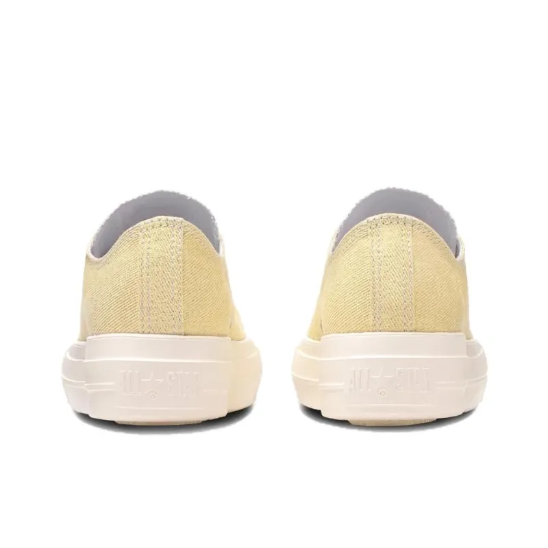 Converse All Star Light Anti Slip Wear Resistant Low Top Skateboard Shoes Women's Gold-4