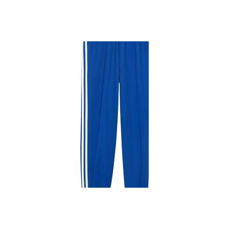 GUCCI x Adidas Originals FW22 Knitted Sports Pants Women's Blue-2