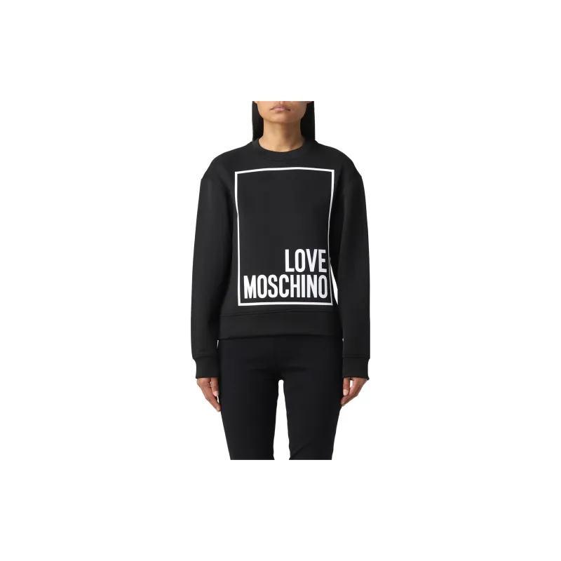 LOVE MOSCHINO Sweatshirts Women's Black-2