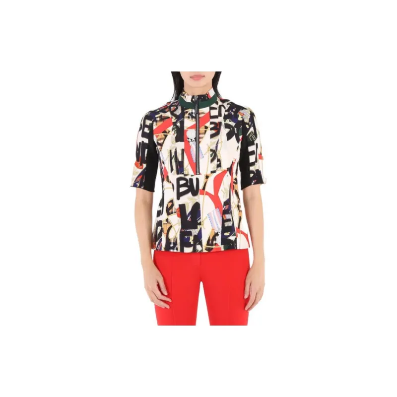 Burberry T-Shirt Women's Multicolor-3