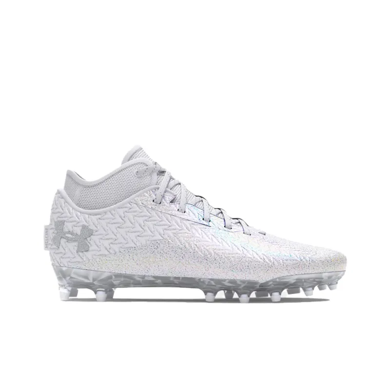 Under Armour Wear Resistant Soccer Shoes Men's White-1