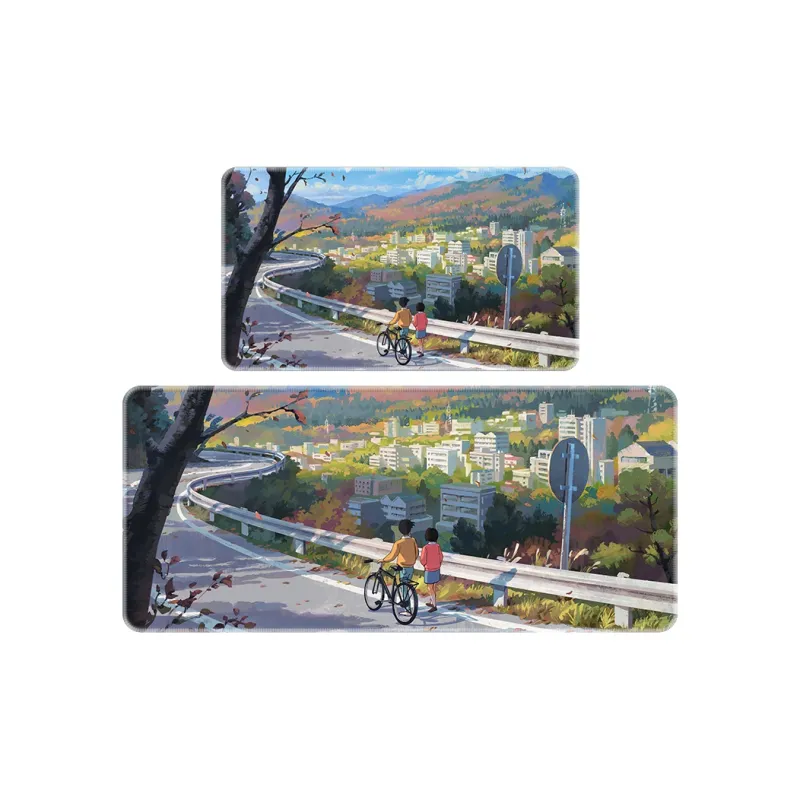 Directions Extra Large Esports Thin Style Anime Precision Bound Edges Natural Rubber Base Mouse Pads-5