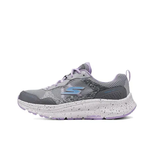 Skechers WOMEN'S GO Series Running Shoes Women's Low-Top Gray/Light Purple