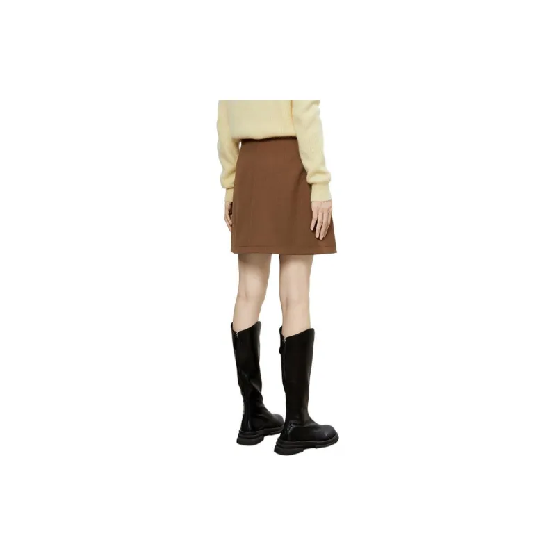 THE SEA LIFE Skirt Women's Coffee-1