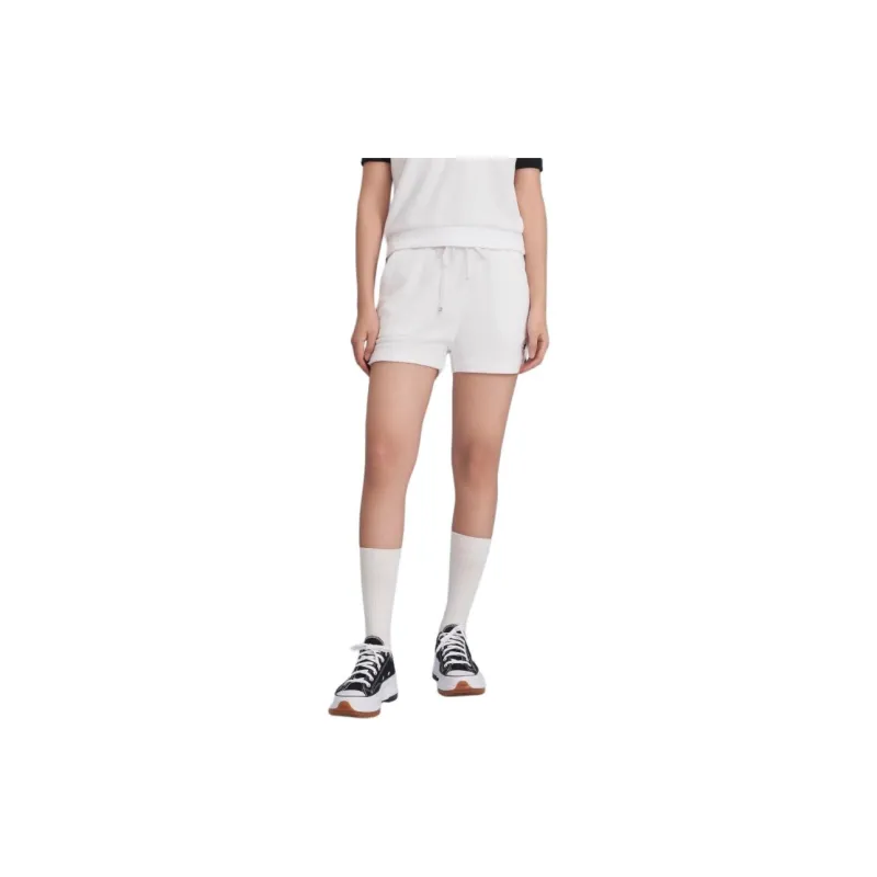 Converse Casual Shorts Women's White-1
