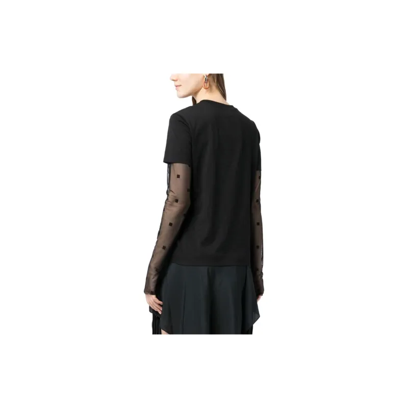 Givenchy 4G Pattern Classic Fit T Shirt-3