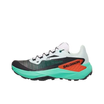 SALOMON GENESIS Anti Slip Wear Resistant Low Top Trail Running Running Shoes Women's Green