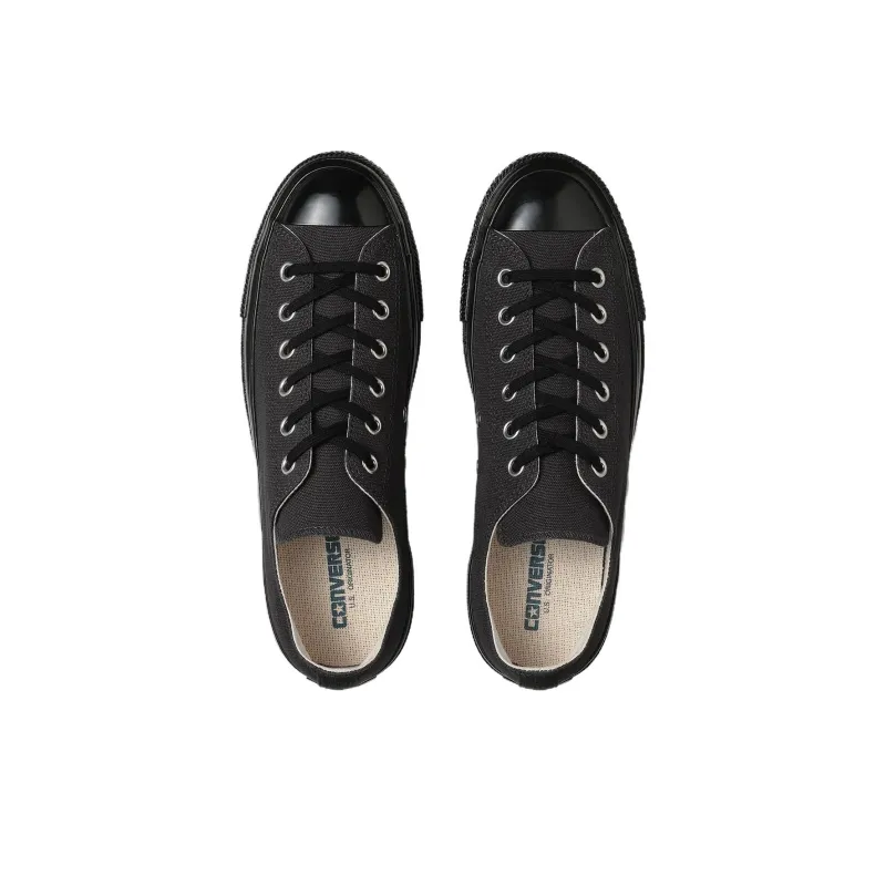 Converse All Star Anti Slip Wear Resistant Low Top Canvas Shoes Unisex Black-3
