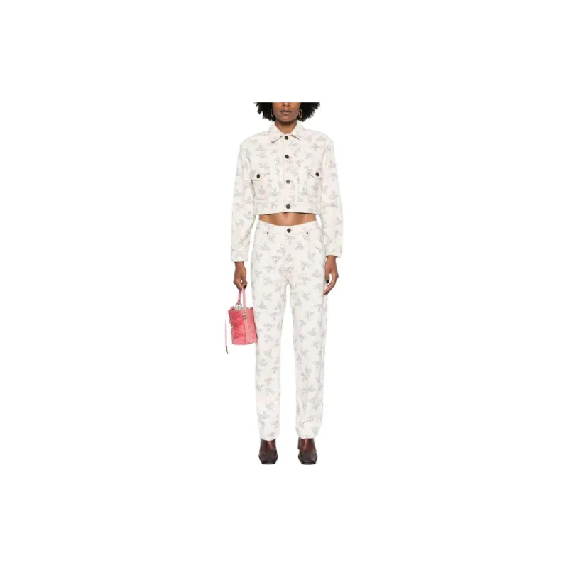 Vivienne Westwood SS24 Jeans Women's Ecru-1