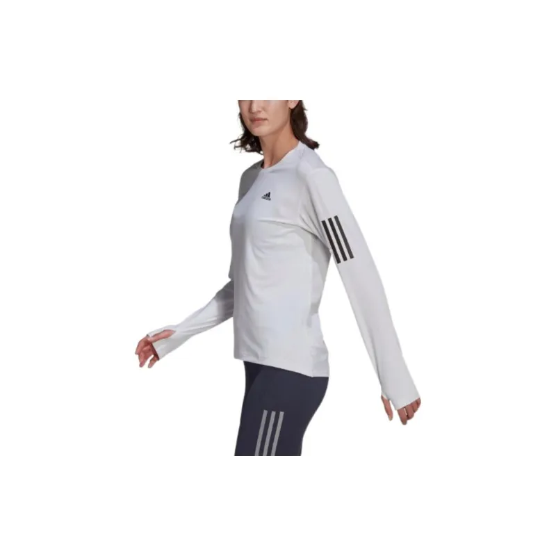 Adidas Free Shipping With AdiClub Own The Run Long Sleeve Tee-3