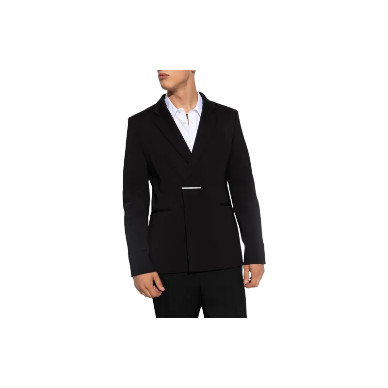 Givenchy Single Breasted Long Sleeved Blazer-4