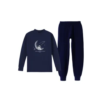 Yalu Thermal Set Men's Navy Blue