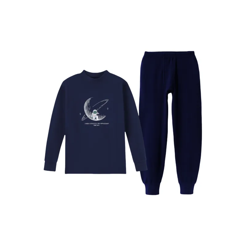 Yalu Thermal Set Men's Navy Blue-0