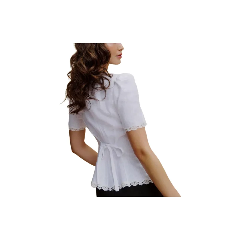 REFORMATION Regular T-Shirt Women's White-1