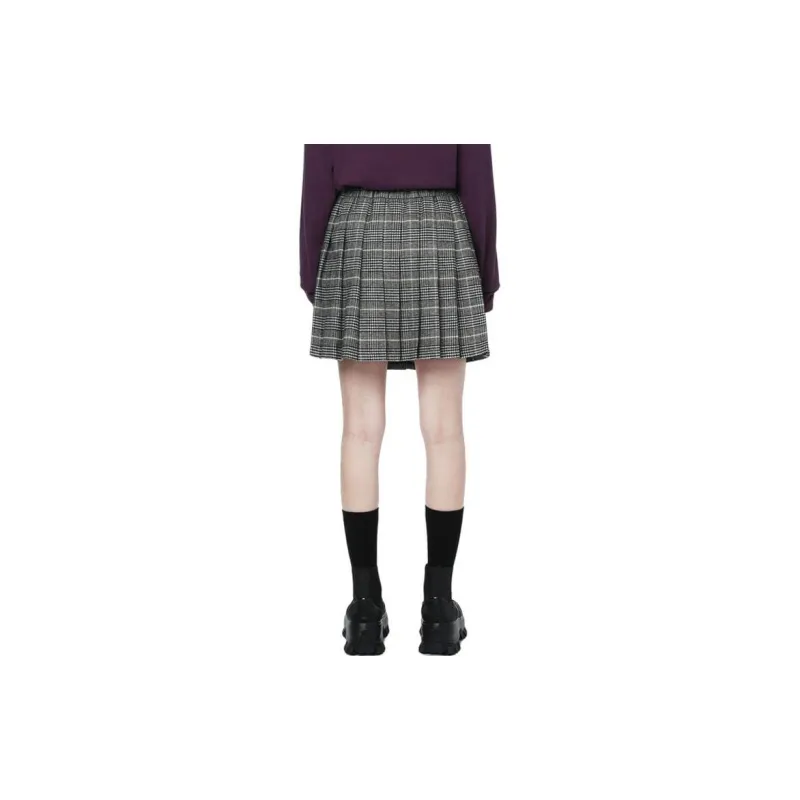 MUSIUM DIV Casual Short Skirts Women's Black-2