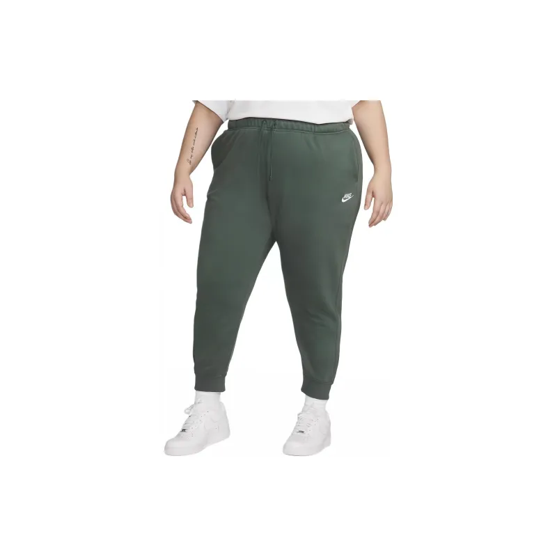 Nike Sportswear Club Fleece Knitted Sports Pants Women's Vintage Green-4