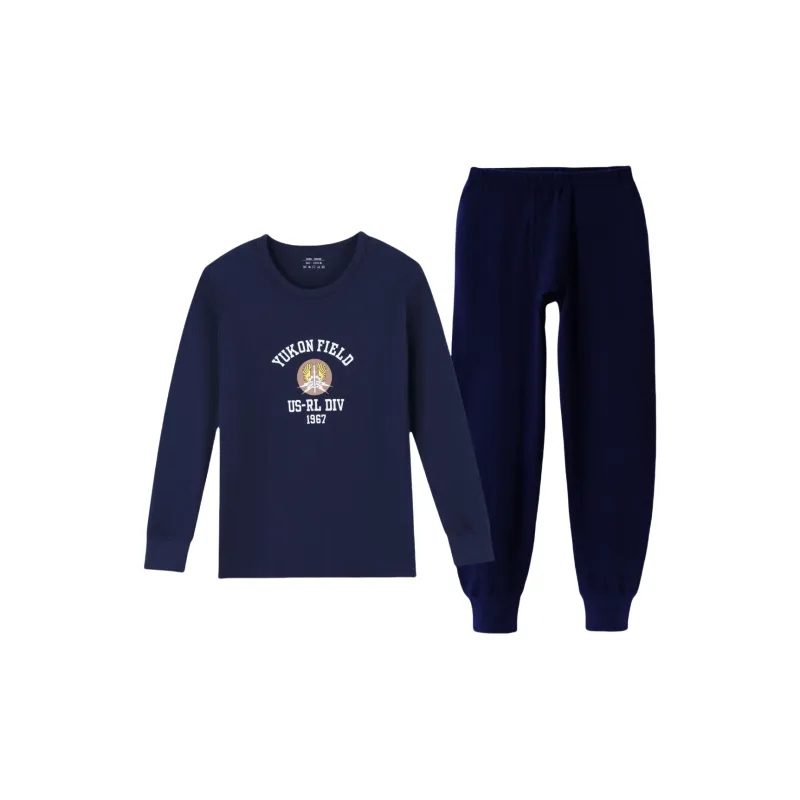 Yalu Thermal Set Men's Navy Blue-0