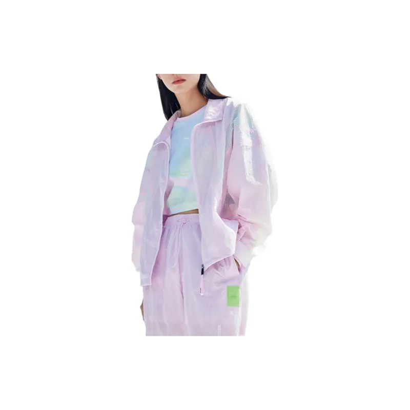 ANTA Variety Training Collection Jackets Women's Pink-1