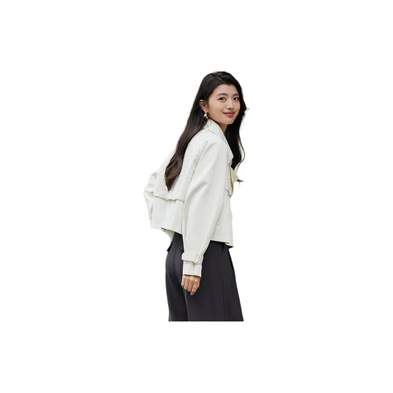 Yi Mengyuan Trench Coat Women's-1