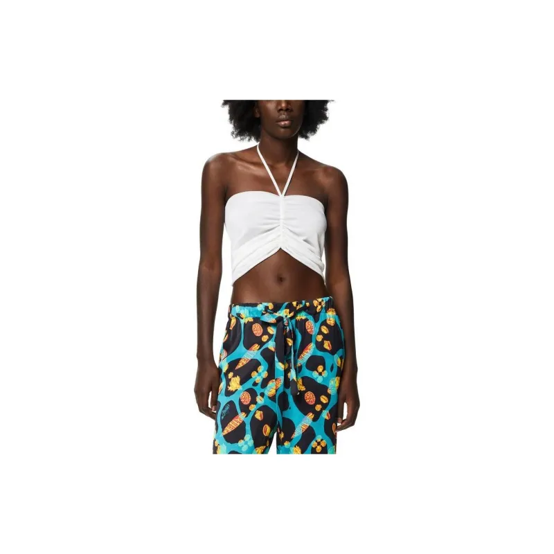 LOEWE Strapless Tops Women's White-2