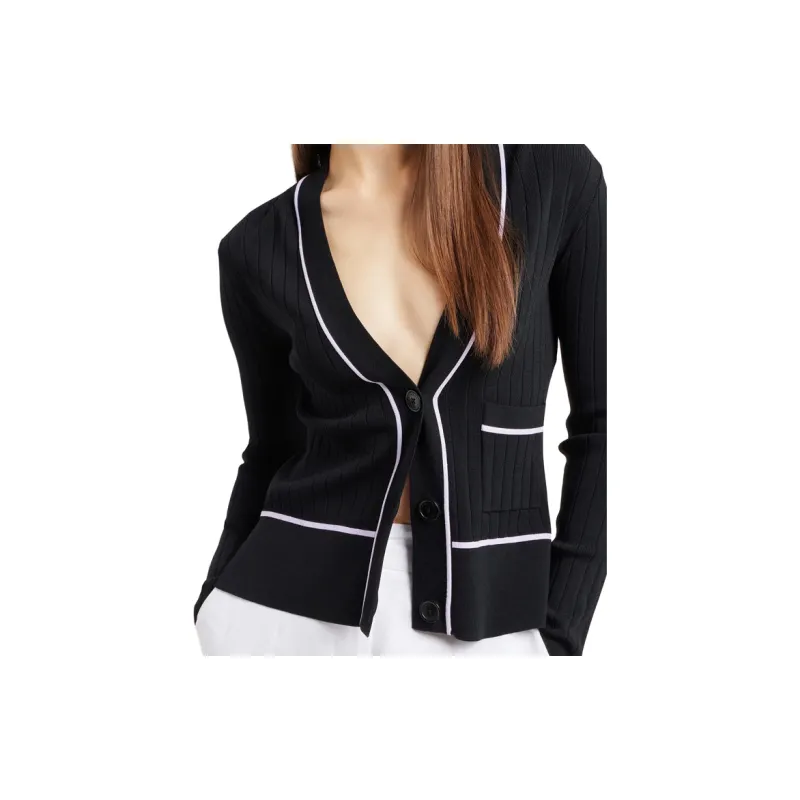 ARMANI EXCHANGE SS24 Knitwear Women's Black-4