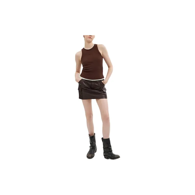 COACH SS34 Tank Top Women's Umber-2