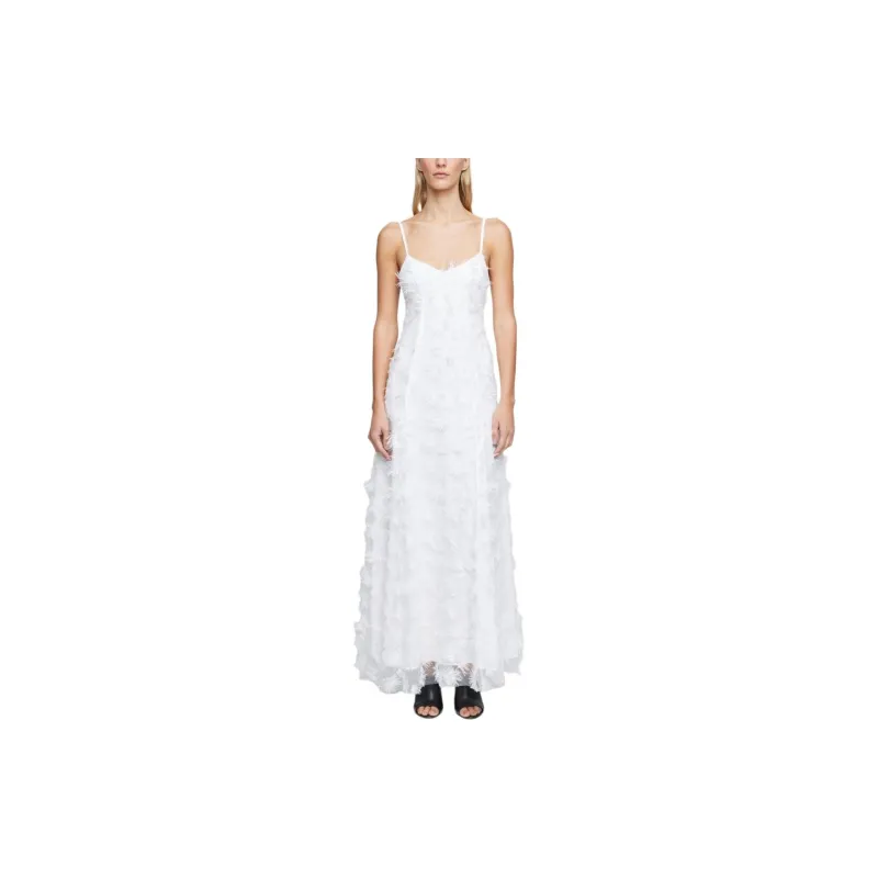 Anna Quan Stella Dandelion-appliqué Maxi Dress-1