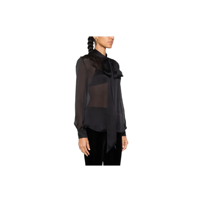 SAINT LAURENT Silk Shirt-3