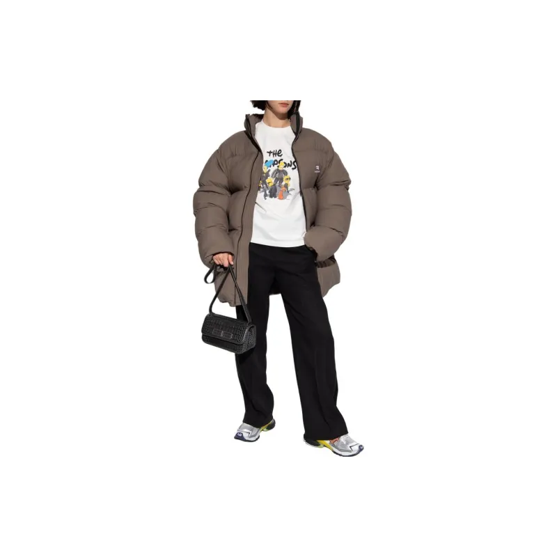 Balenciaga Jackets Women's Brown-1