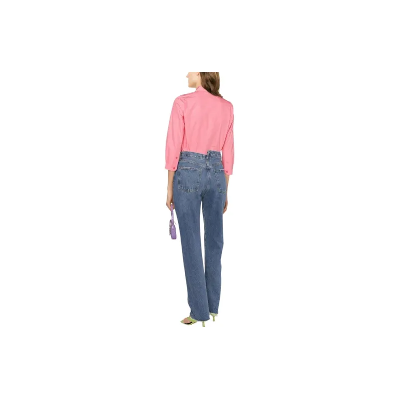 AGOLDE High-rise Straight-leg Jeans-2