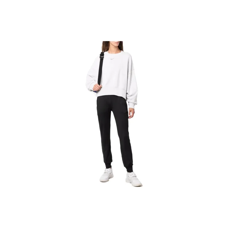Nike Women's Sportswear Collection Essential Oversized Fleece Crewneck Platinum Tint/White-1